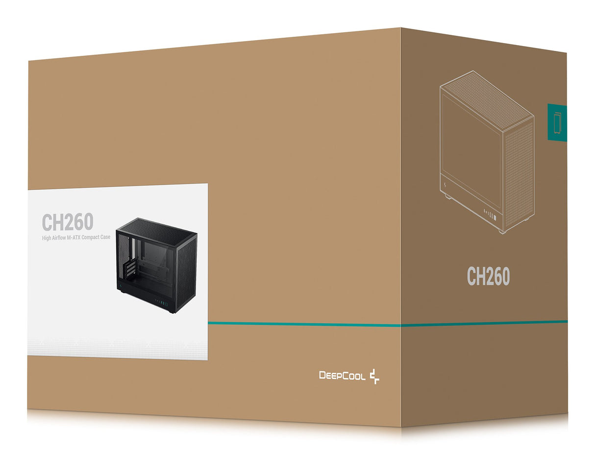EAN 6933412765233 - DeepCool CH260 Micro Torre Negro imagen 11