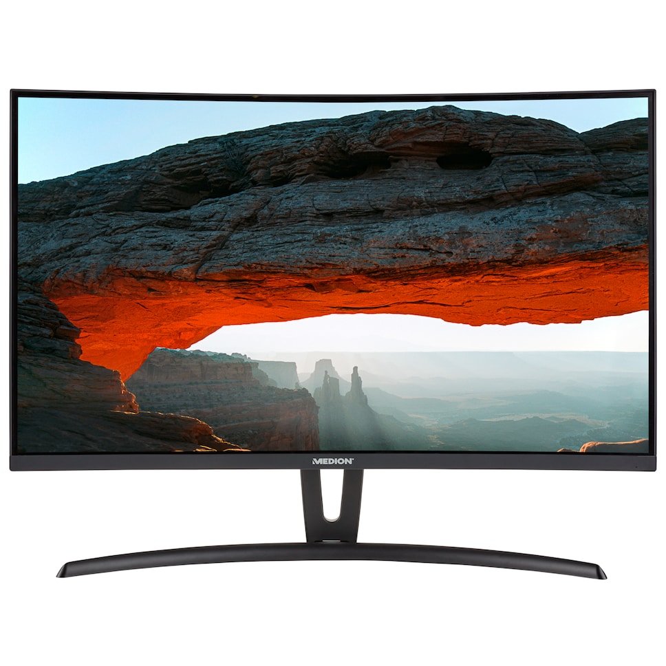 Medion Akoya P52710 Monitor 27" Curvo Fullhd - Respuesta 4ms - 2 Altavoces Integrados - Angulo De Vision 178â° - Hdmi,