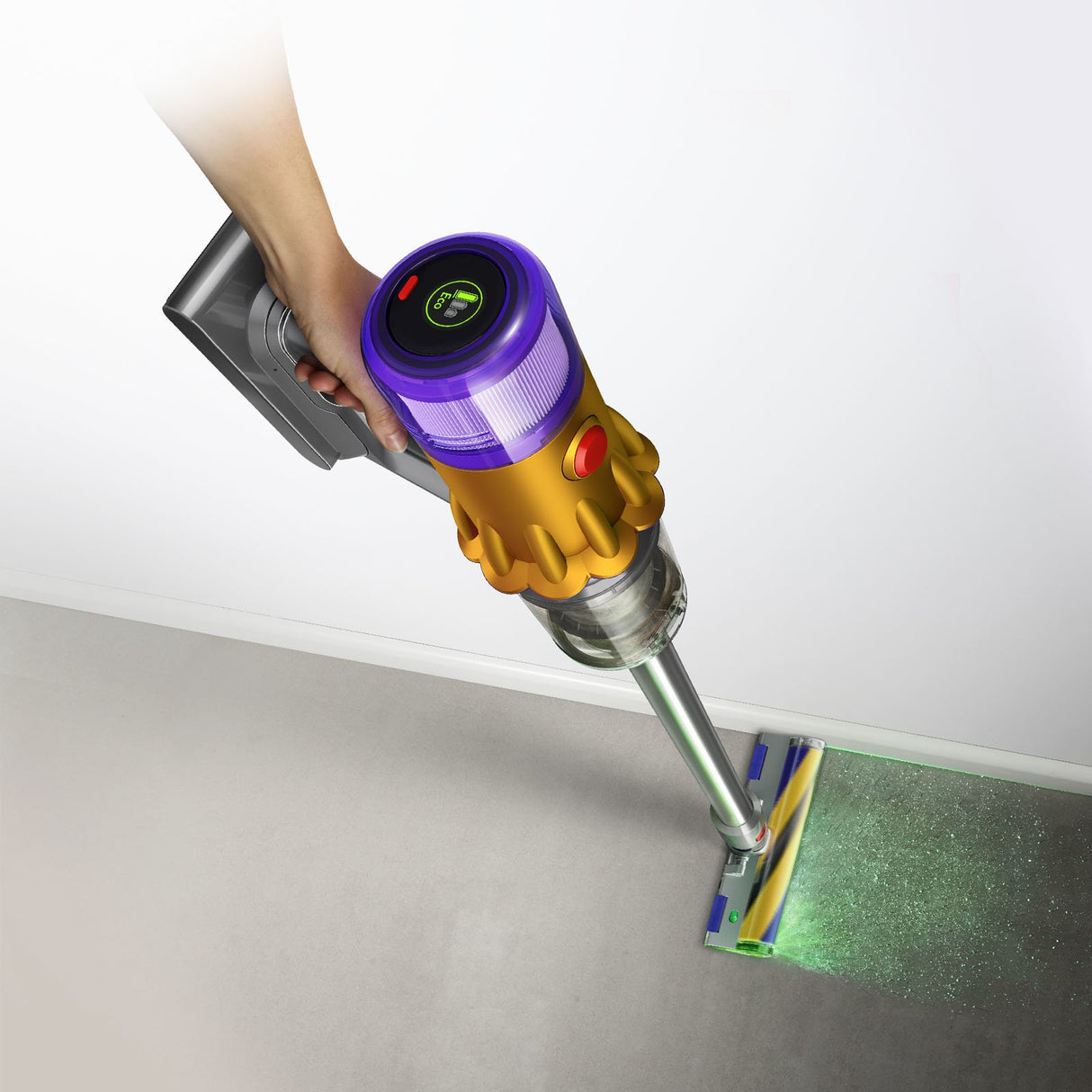 EAN 5025155065099 - Dyson V12 Slim Absolute Aspiradora escoba 2 en 1 Batería Secar Filtro higiénico Sin bolsa Níquel, Púrpura imagen 17