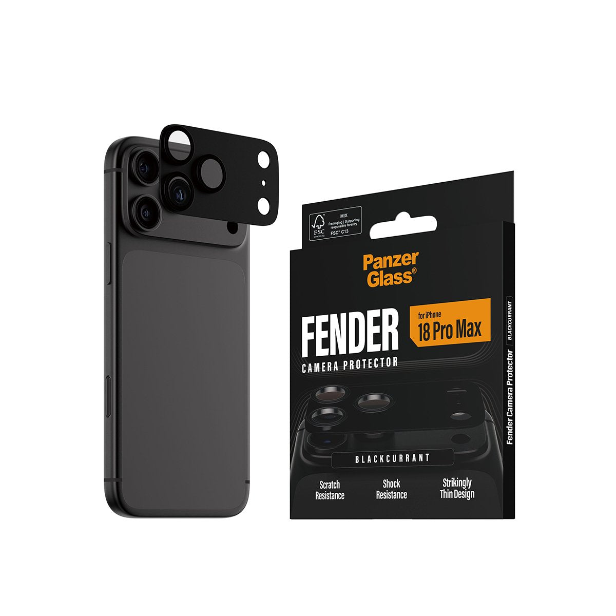 Panzerglass Fender Ip 18 Pro Max Kameraschutz