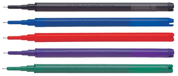 Pilot Pen Recambio De Bolígrafo De Gel Negro 0.3 Mm 3 Ud.