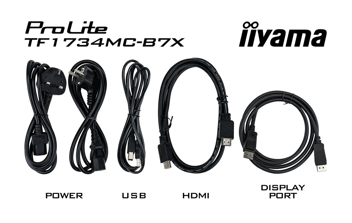 EAN 4948570118397 - iiyama TF1734MC-B7X pantalla para PC 43,2 cm (17") 1280 x 1024 Pixeles SXGA LED Pantalla táctil Negro imagen 9