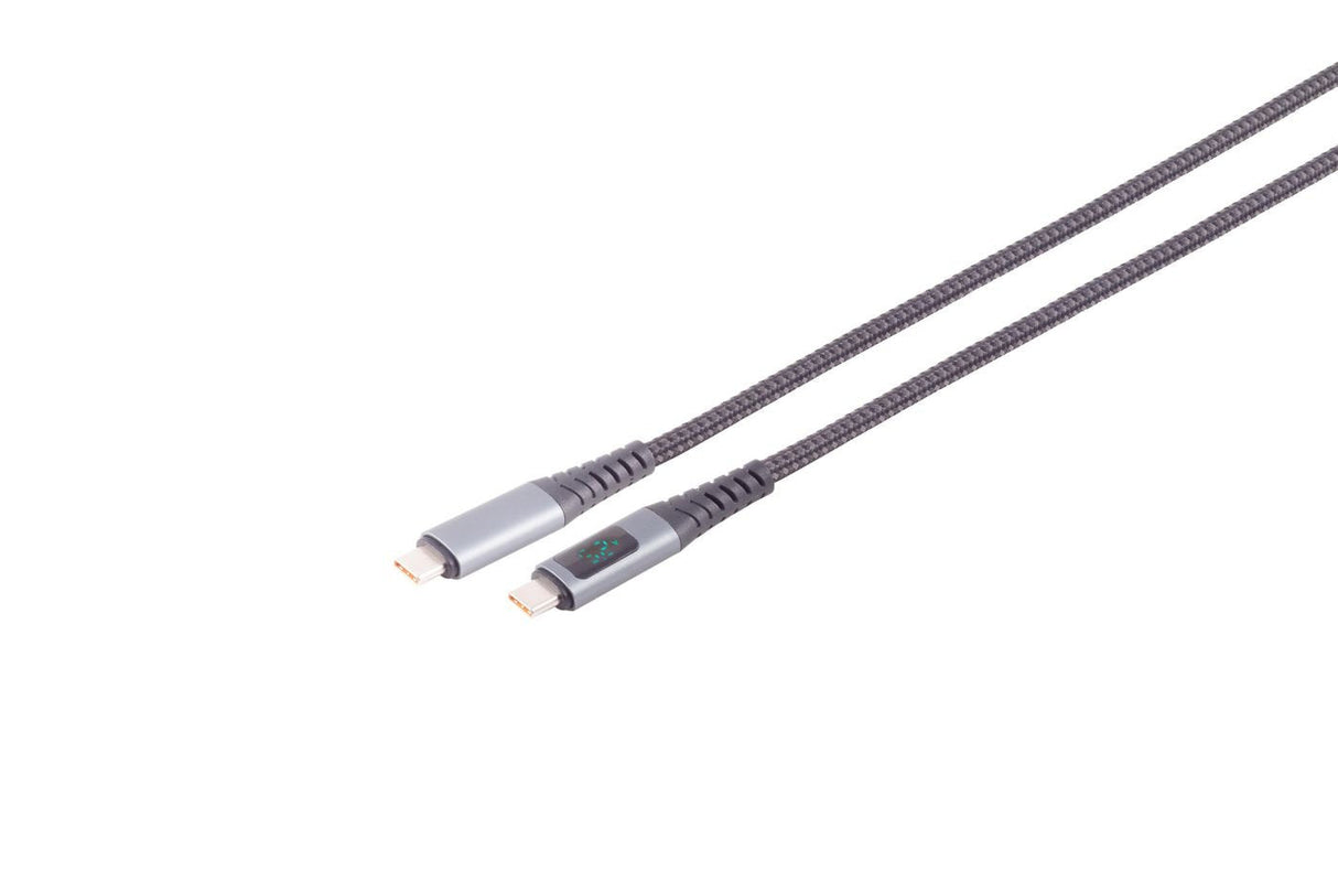 Usb-C To Usb-C Cable 2.0 240w Pd, A/V/W Display, 2m Usb-C