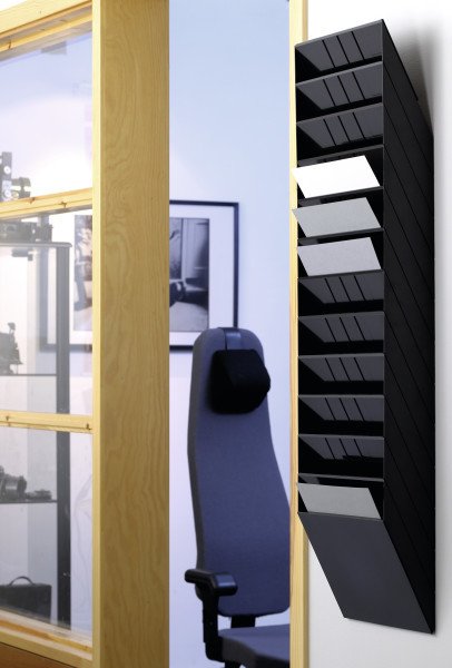 Durable Dispensador De Folletos Flexiboxx 12 Formato A4 Apaisado