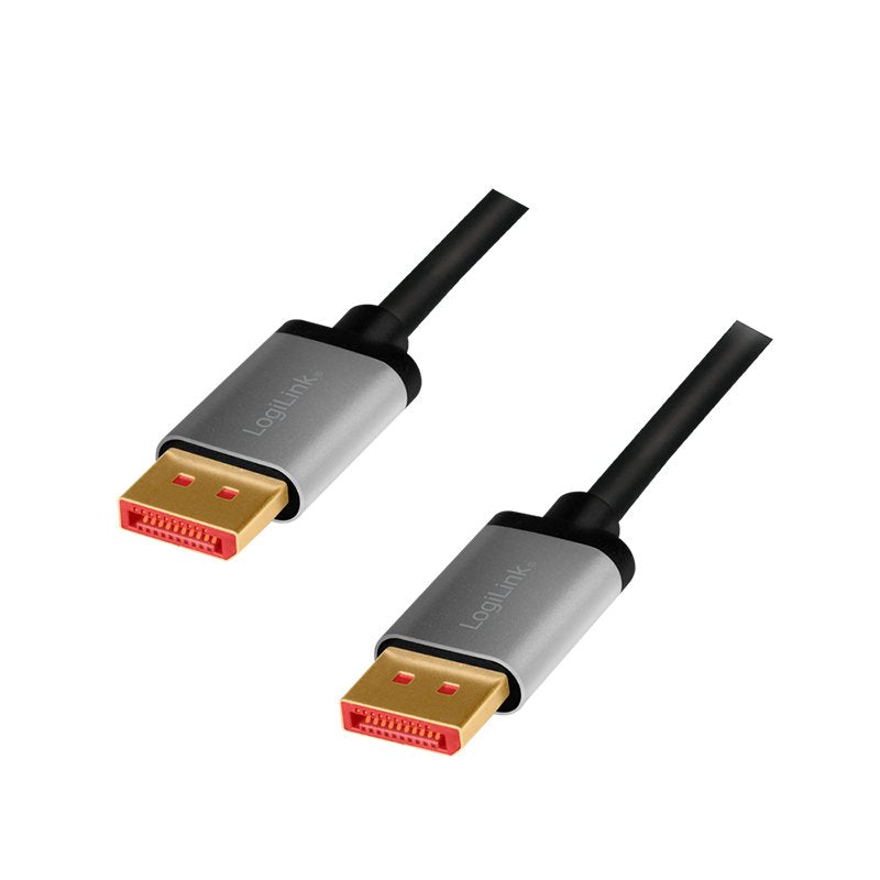 EAN 4052792062083 - LogiLink CDA0106 cable DisplayPort 3 m Negro, Gris imagen 1