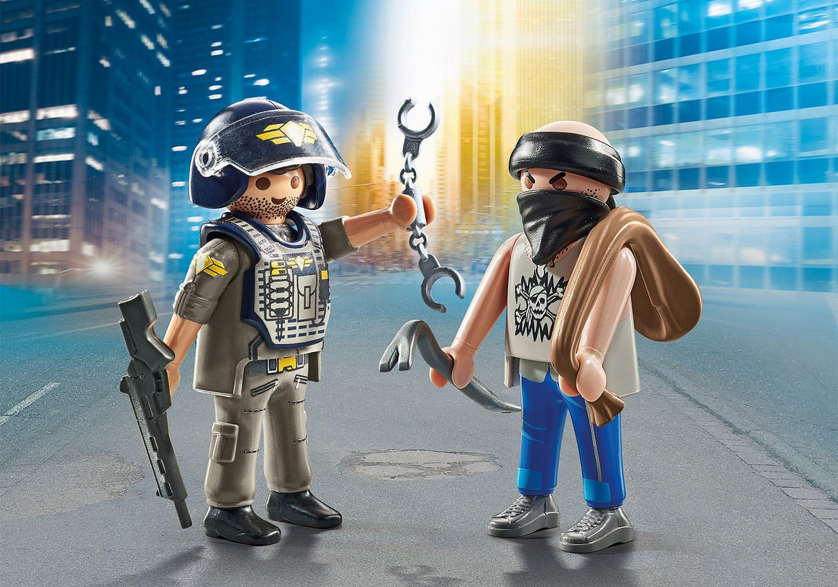 Playmobil 71505 Duopack Swat & Bandido