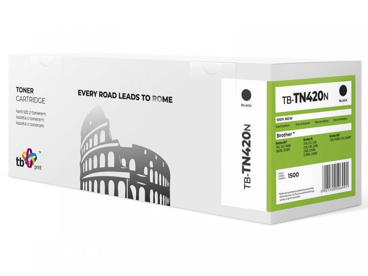 EAN 5901500506991 - TB Print TB-TN420N cartucho de tóner 1 pieza(s) Compatible Negro imagen 1