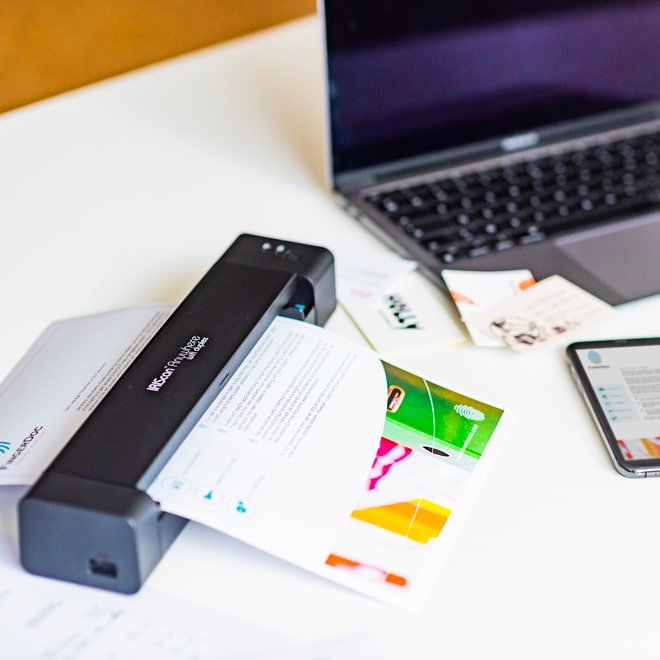 Escáner Portátil I.R.I.S. Iriscan Anywhere 6 Wifi Duplex 1200 X 1200 Dpi A4 Negro