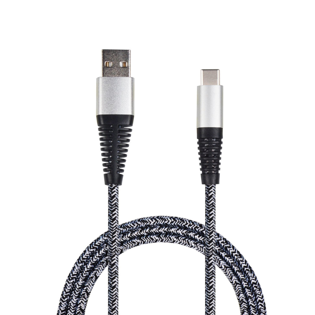 2go 795953 Cable Usb 1 M Usb 3.2 Gen 1 (3.1 Gen 1) Usb B Usb C Plata