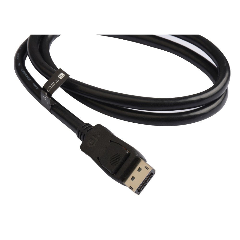 Cable Techly Icoc Dsp-A14-020  Displayport 2 M Negro
