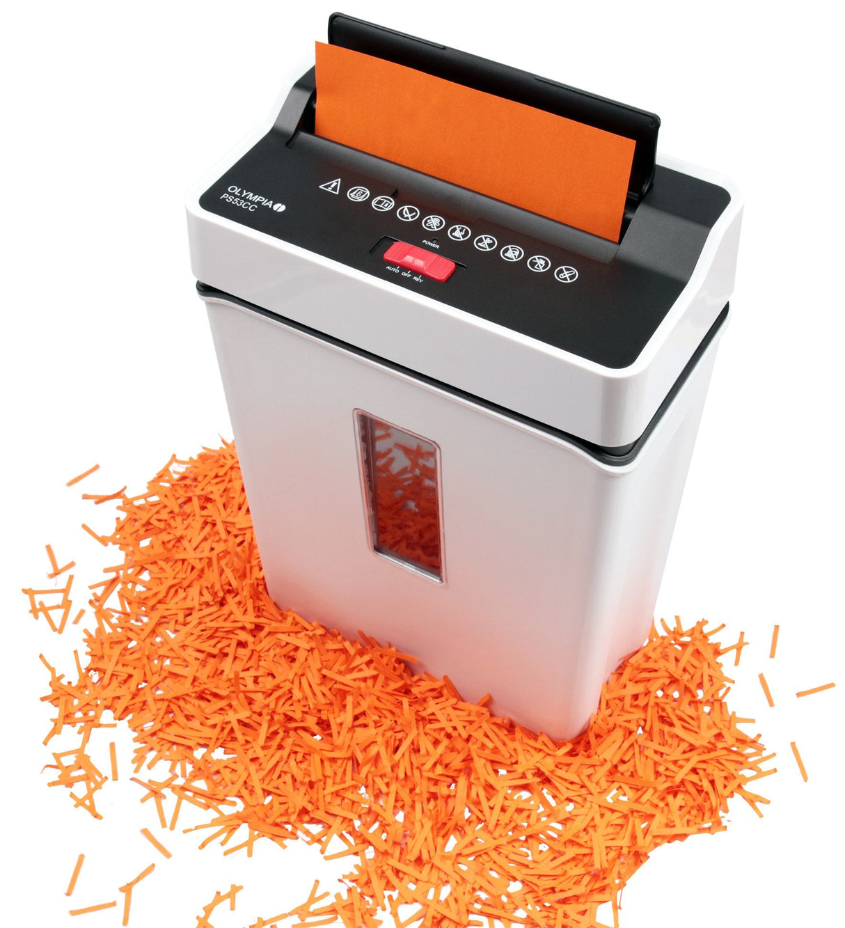 Destructora De Documentos Olympia Ps 53 Cc Blanca