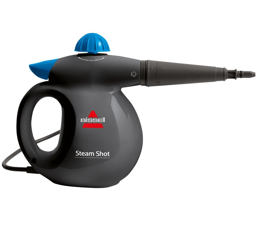 EAN 11120220841 - Bissell Steam Shot Limpiador a vapor portátil 0,36 L 1050 W Azul, Titanio imagen 1