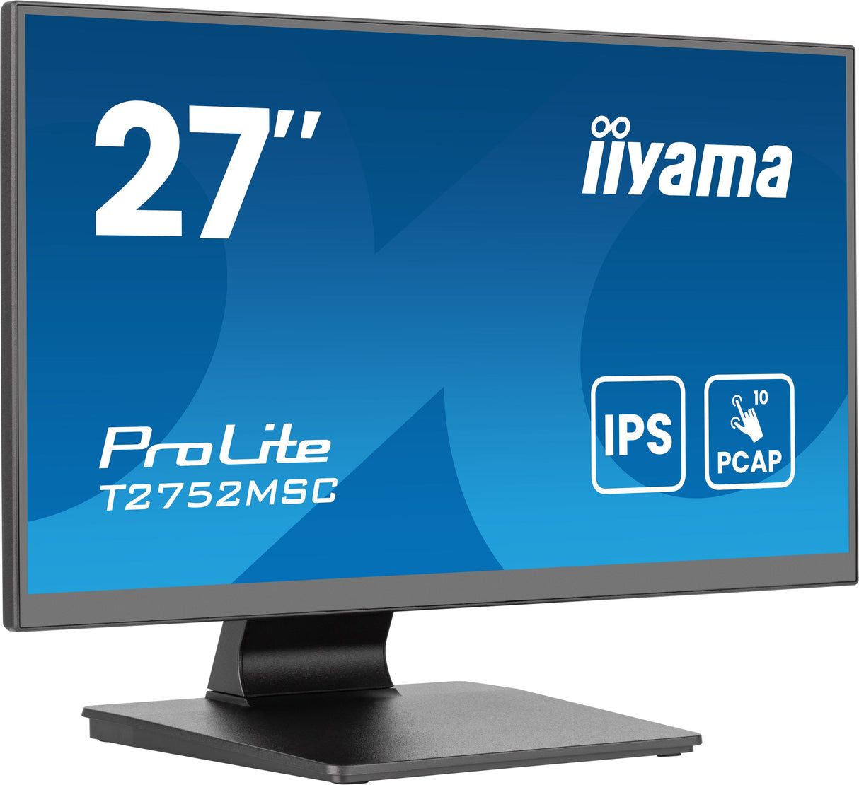 Monitor Iiyama 27" T2752msc-B1ag 16:9 Touch Hdmi+Dp Ips