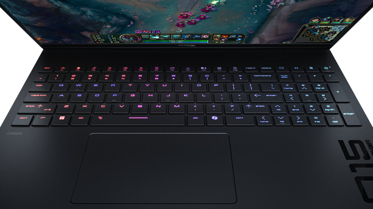 EAN 821844741801 - HP HyperX OMEN 15 inch Gaming Laptop PC 15-gb0015ns AMD Ryzen™ 5 38,9 cm (15.3") 2K 16 GB DDR5-SDRAM NVIDI imagen 5