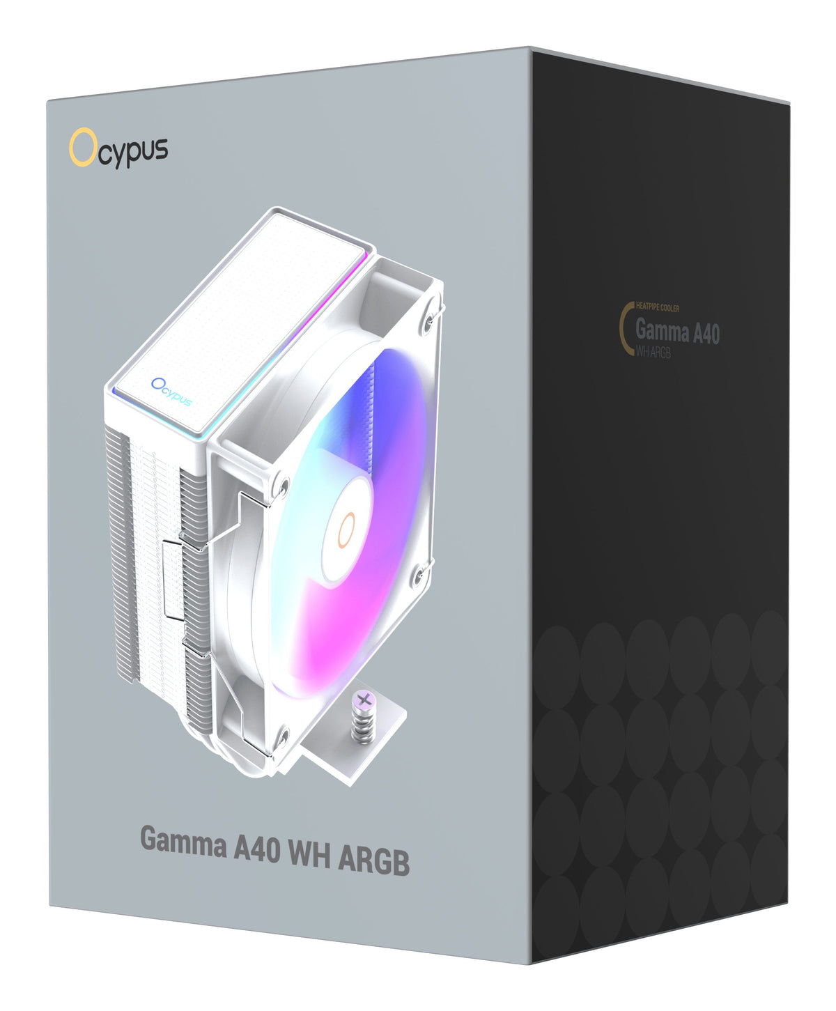 Ocypus Gamma A40 Argb (Blanco, 100 Mm) Gamma-A40-Wh1aawn00x-Gl