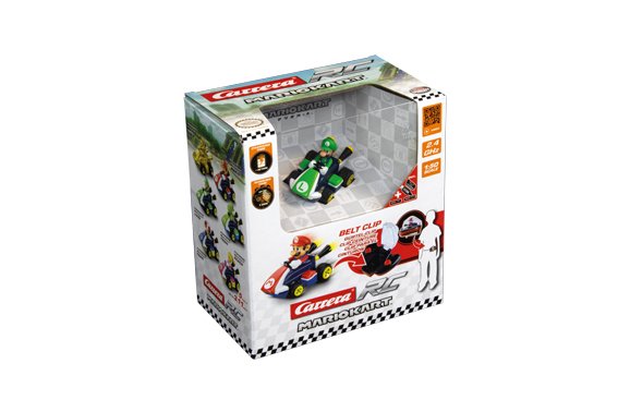 Carrera - Mini Racer - 2,4ghz Mario Kart(Tm) Mini Rc, Luigi (Paperbox)