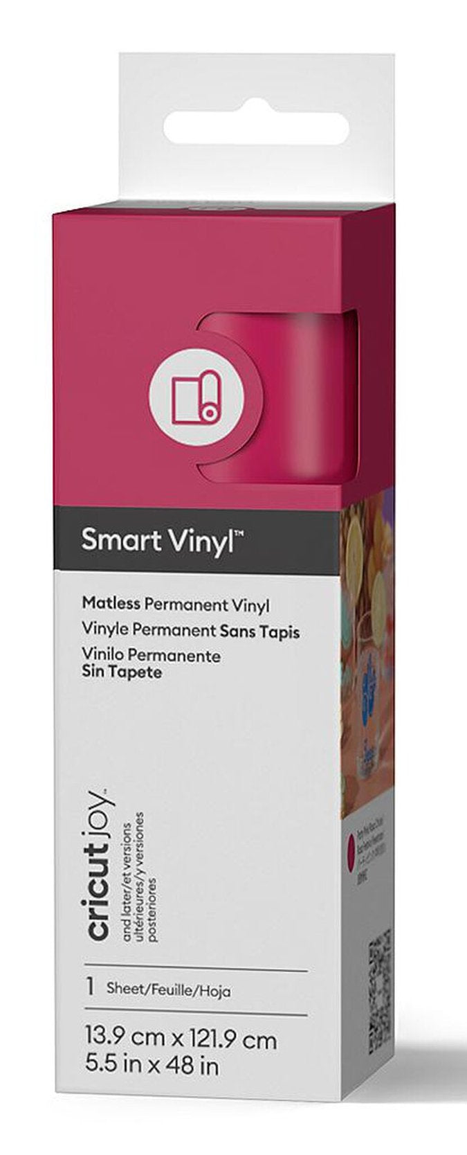 Cricut 2011696 Vinilo De Transferencia Térmica Rollo De Vinilo De Termotransferencia Vinilo De Termotransferencia Liso 1 Hojas