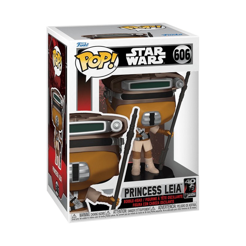 Funko Pop Star Wars Retorno Del Jedi 40 Aniversario Princesa Leia (Boushh) 70748