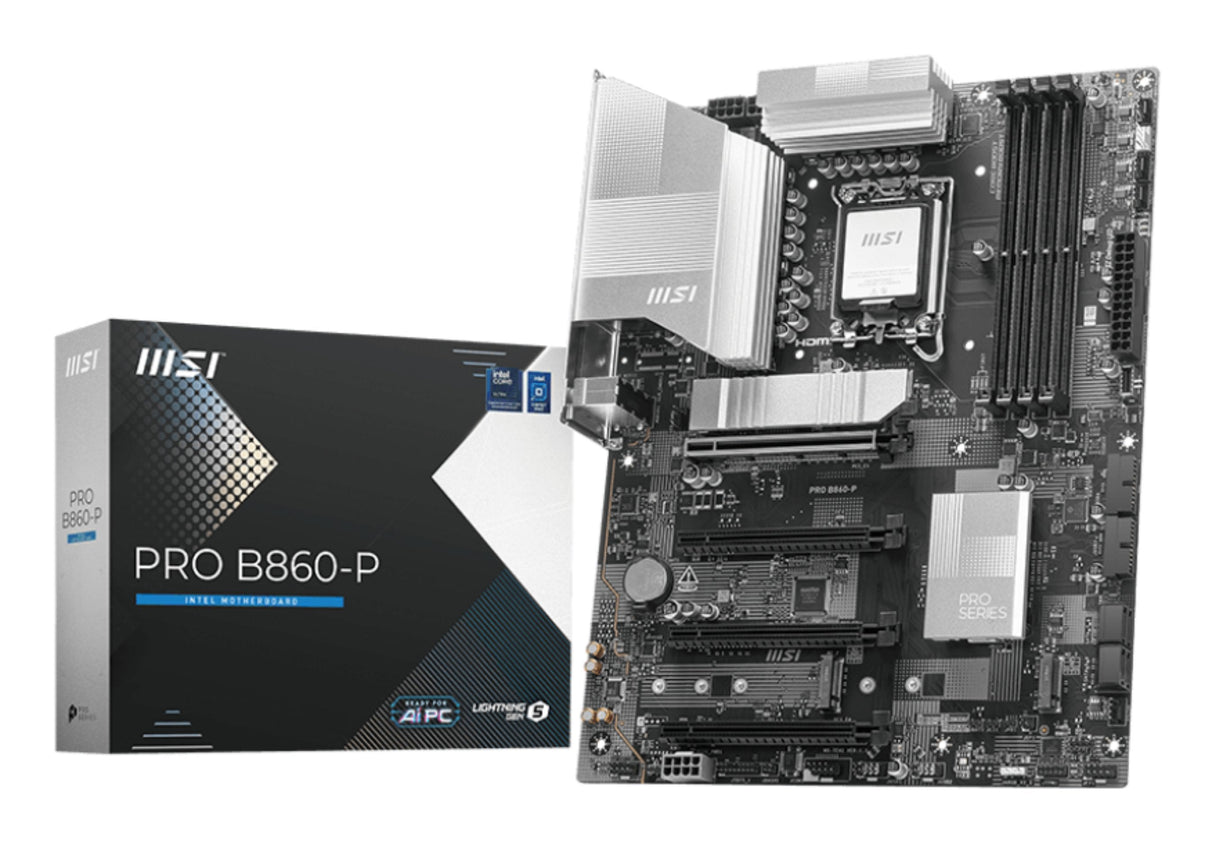 EAN 4711377289757 - MSI PRO B860-P placa base Intel B860 LGA 1851 (Socket V1) ATX imagen 1