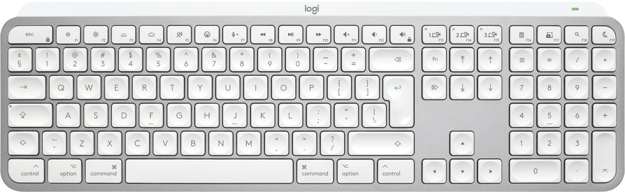 EAN 5099206114630 - Logitech Master MX Keys S for Mac teclado Oficina RF Wireless + Bluetooth QWERTY Internacional de EE.UU. imagen 1