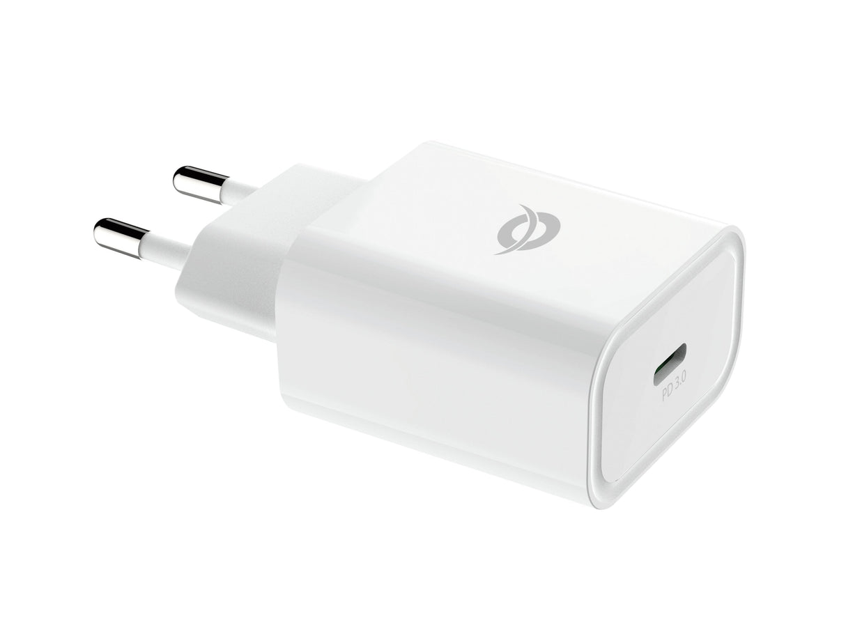 Cargador De Pared Quick Charge   Pd  1puerto Usb-C Conceptronic Althea 25w
