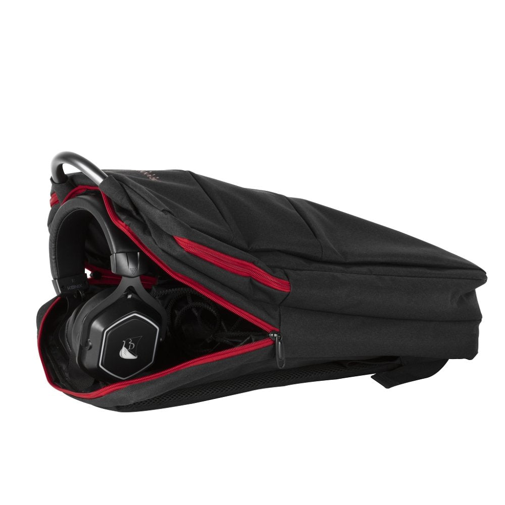 EAN 3328170286169 - Konix Bjorn mochila Mochila informal Negro, Rojo imagen 5