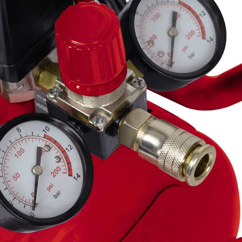 Compresor Einhell Te-Ac 270/24/10 (Rojo) 4010450