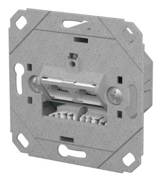 Metz Connect Toma De Conexión E-Dat C6a Lsa++ 2 Port Up0 Metallisch