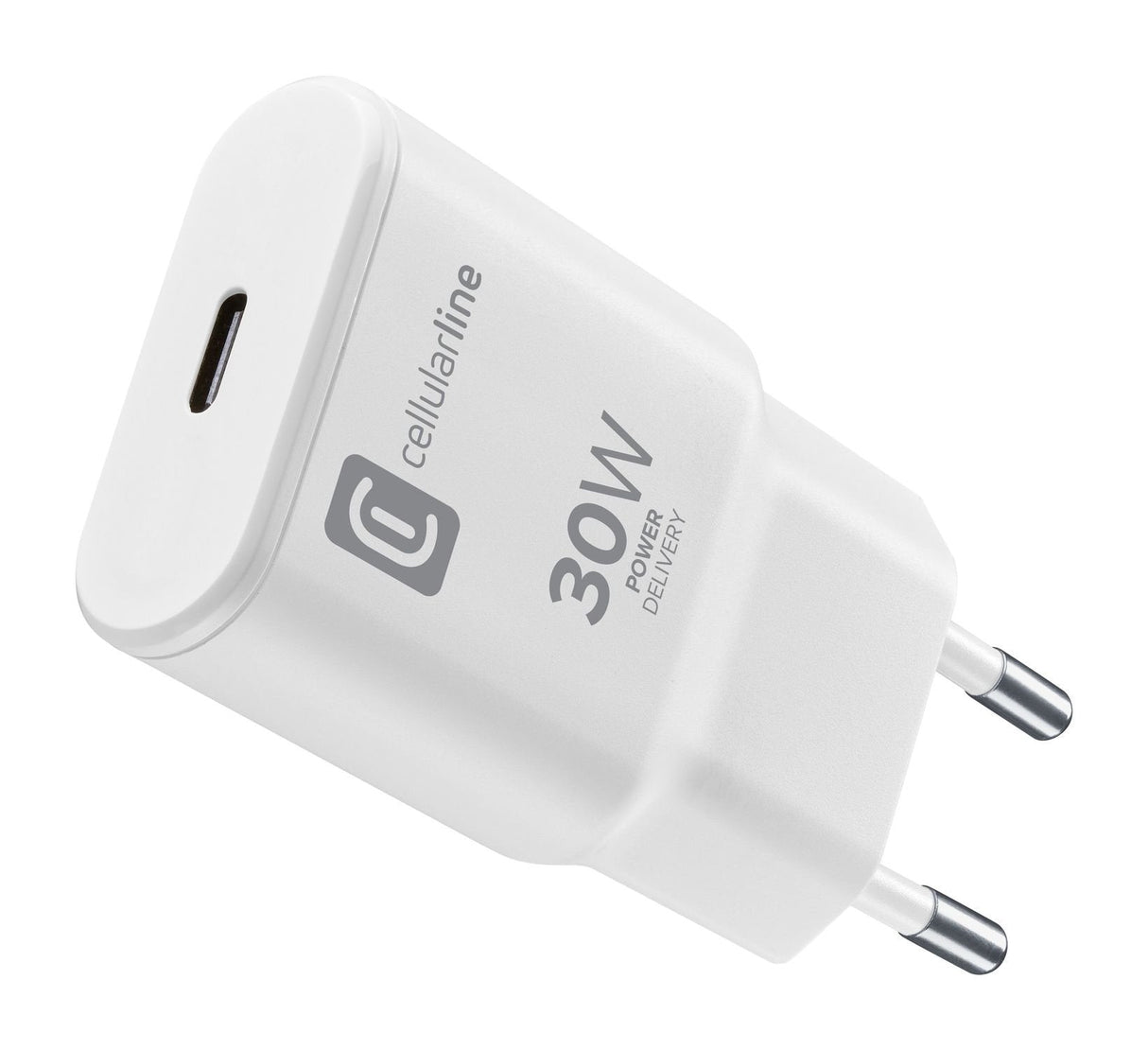 Cellularline Usb-C Gan Reiselader 30w White