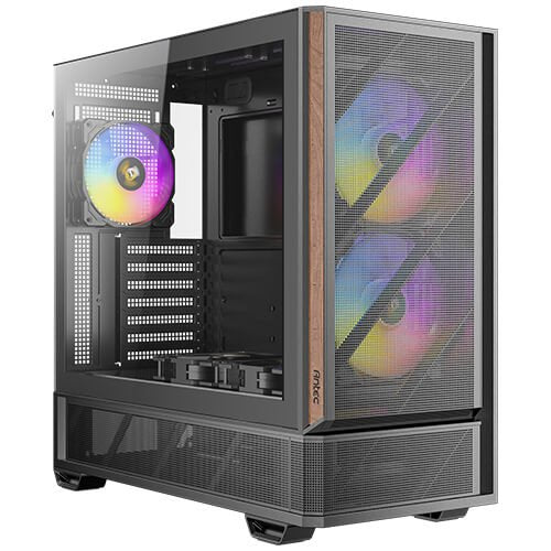 Caja Pc Antec P30 Argb Mid-Tower Atx 2xvent 140mm + 3xvent 120mm Pwm Negra