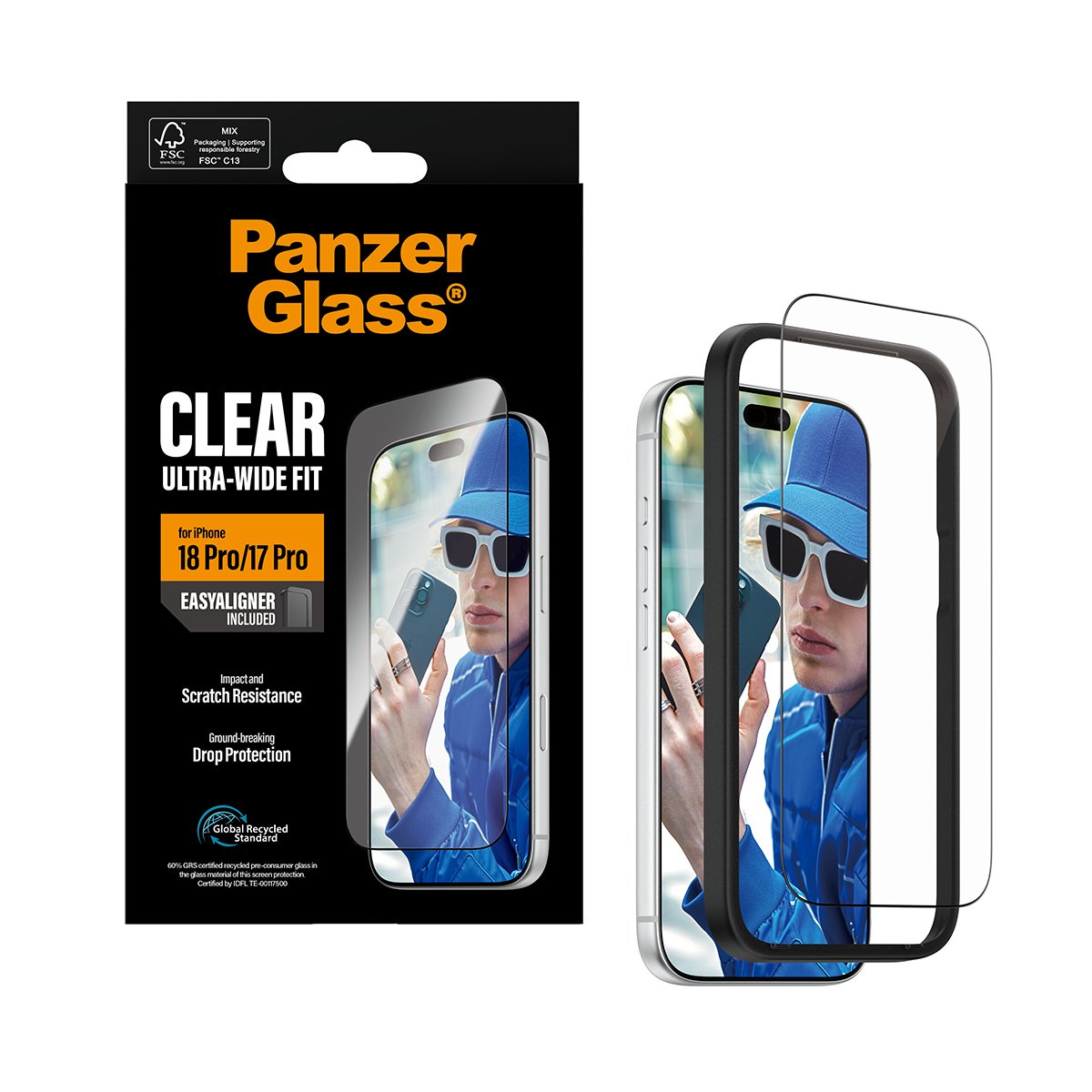 Panzerglass Screen Protector Iphone 18 Pro/ 17 Pro Uwf
