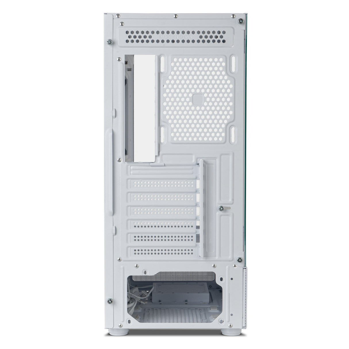 EAN 8436587974632 - NOX Hummer NXHUMMERVSNWH carcasa de ordenador Midi Tower Blanco imagen 4