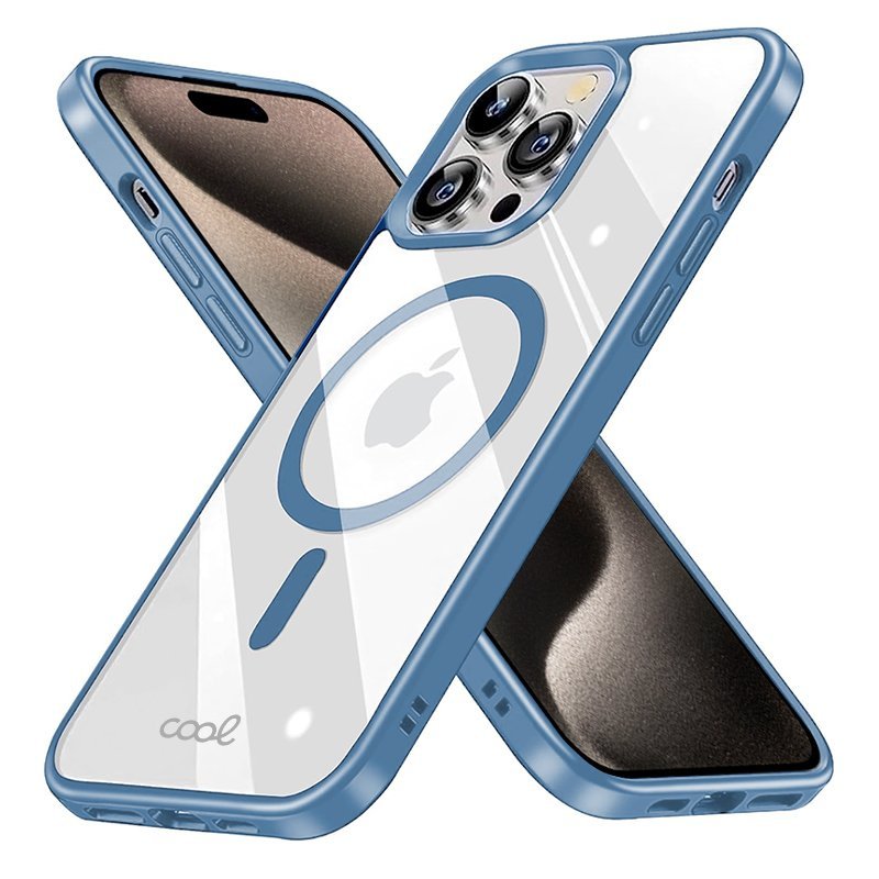 EAN 8434847074177 - COOL Accesorios COOL funda para teléfono móvil 17 cm (6.7") Azul, Transparente imagen 2