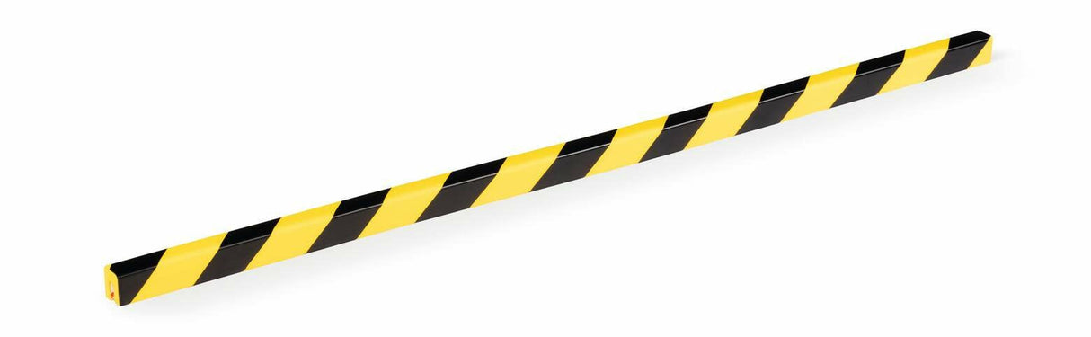 Perfil Protector De Bordes Durable E8 Amarillo Negro Autoadhesivo 1m