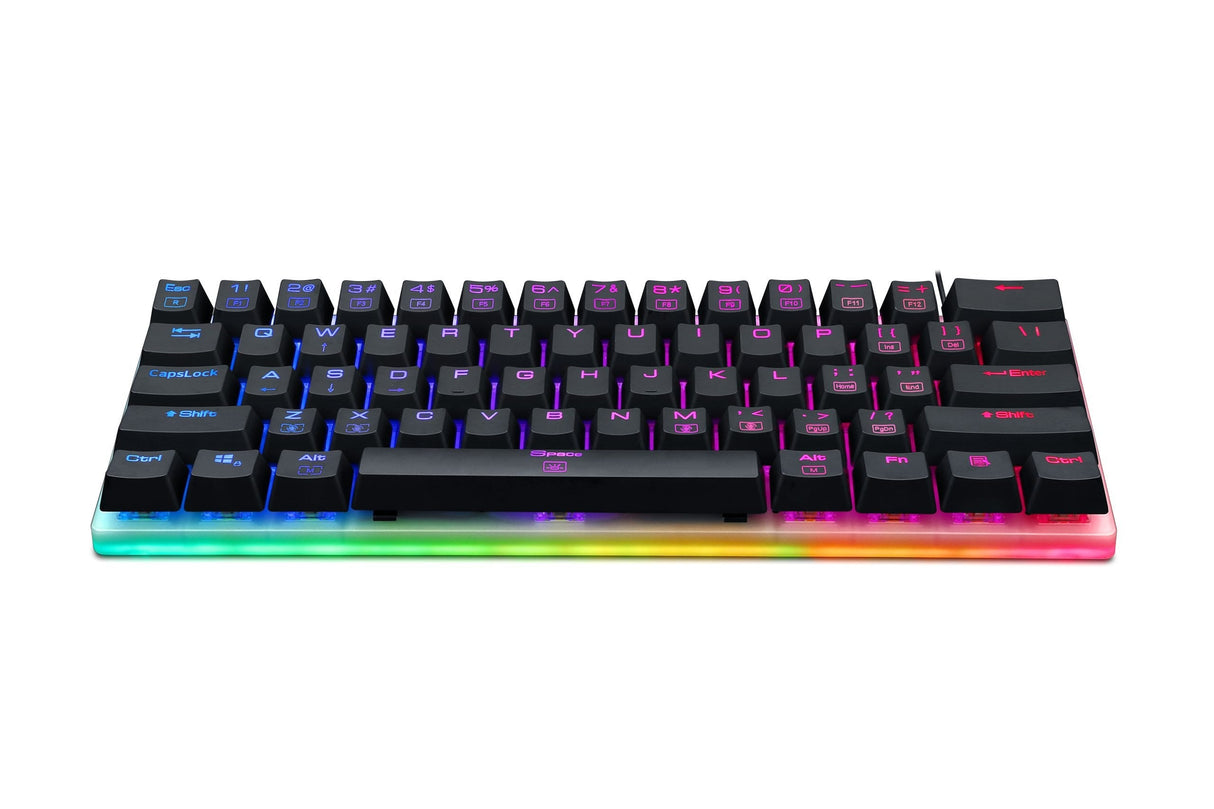 Redragon Alien Teclado Gigante Mecánico Gaming Rgb Switch Azul English Layout