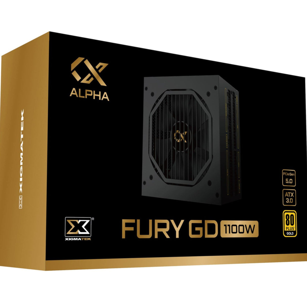 EAN 4711409540535 - Xigmatek 81742 unidad de fuente de alimentación 1100 W 20+4 pin ATX ATX Negro imagen 7
