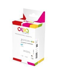 Owa Multipack Compatible Con Hp 302xl (Je 1x Bk Und Color)