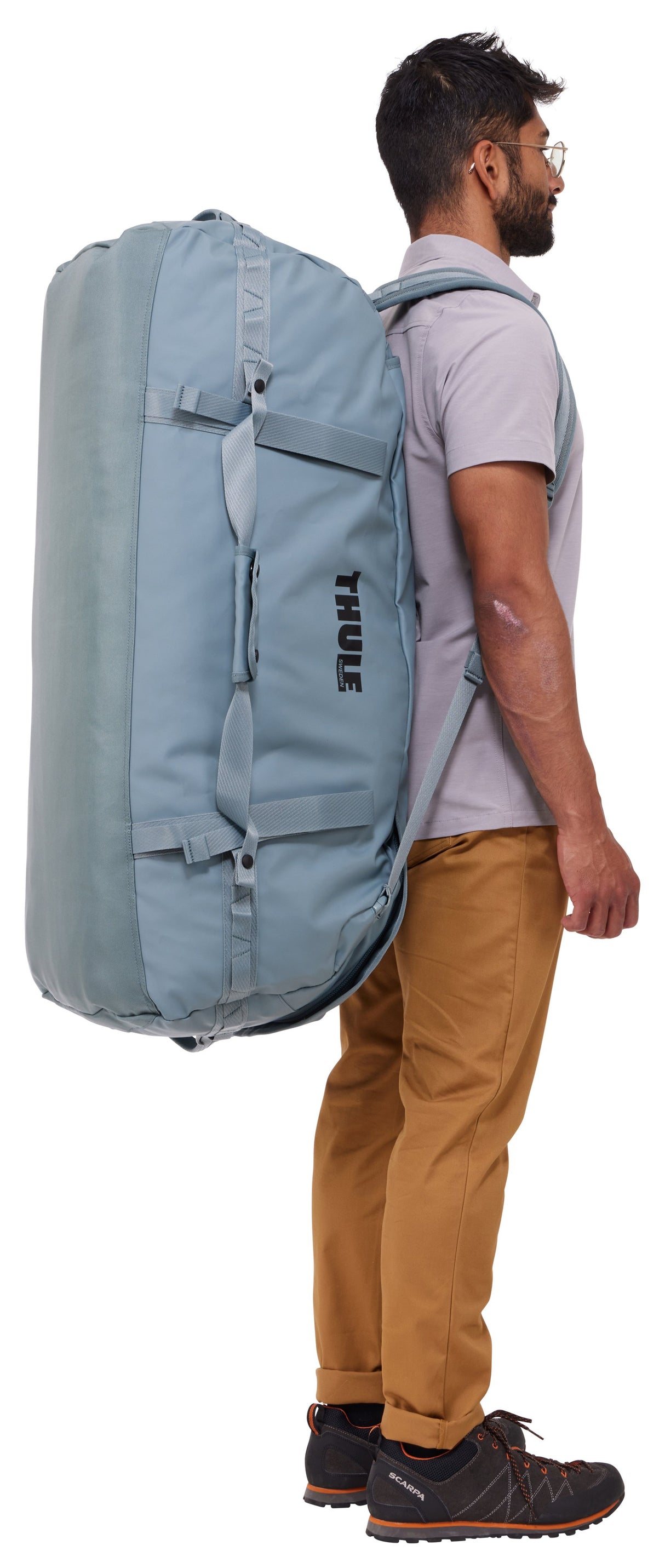 EAN 0085854255349 - Thule Chasm TDSD305 Pond Gray bolso de lona 130 L Poliéster Gris imagen 6