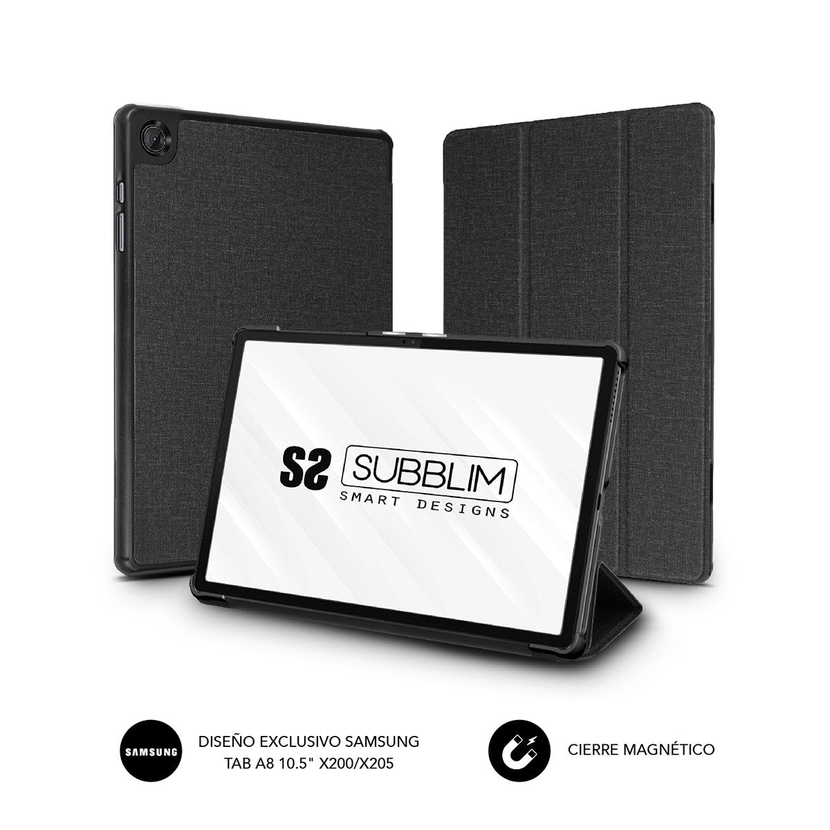 EAN 8436586742140 - SUBBLIM SUBCST-5SC020 funda para tablet 26,7 cm (10.5") Folio Negro imagen 1