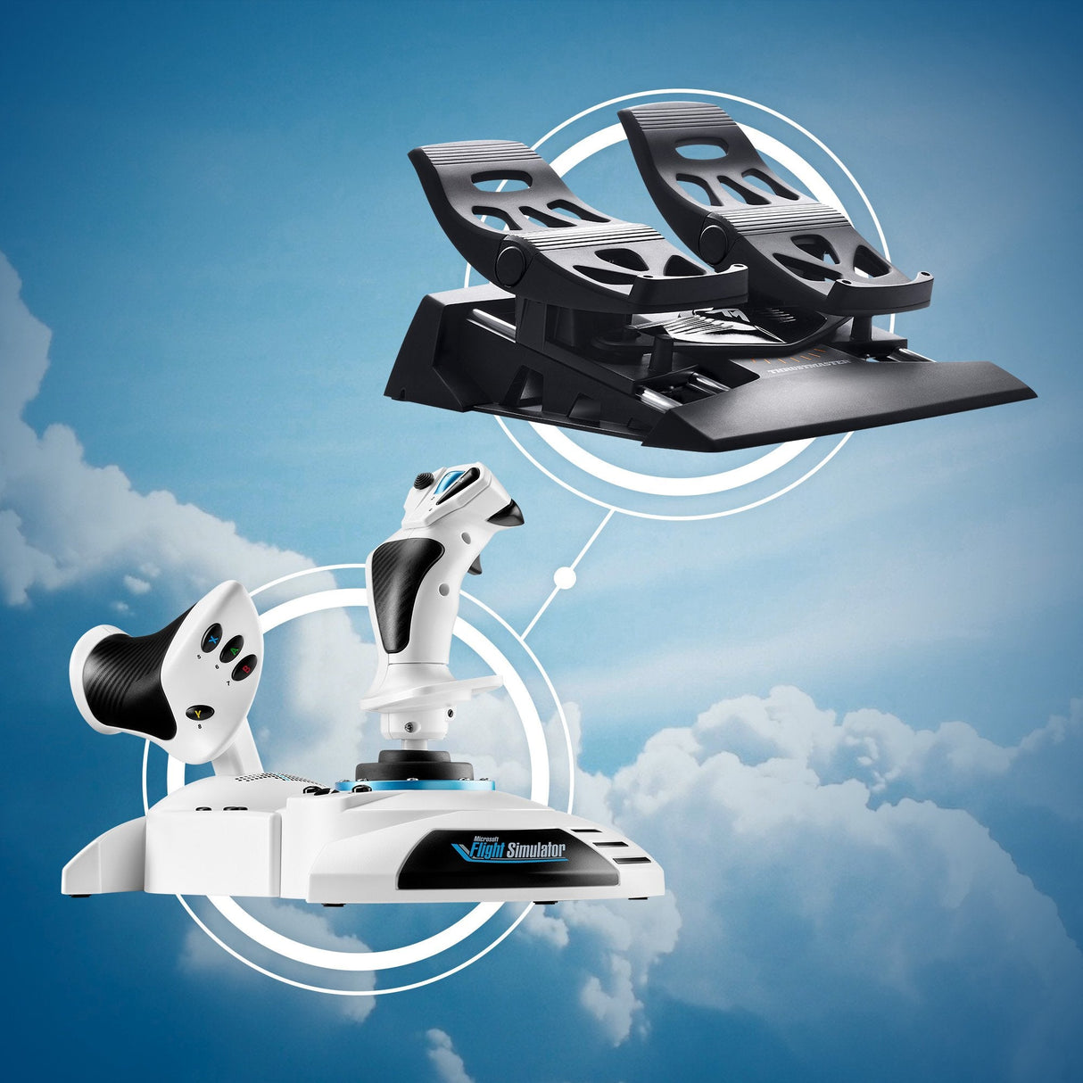 EAN 3362934404048 - Thrustmaster T.Flight Hotas One Microsoft Flight Simulator Edition Negro, Blanco USB Joystick/Palanca de imagen 12