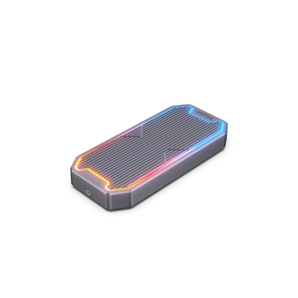 EAN 4894160048066 - UNITEK SolidForce Spectrum Caja externa para unidad de estado sólido (SSD) Gris M.2 imagen 1