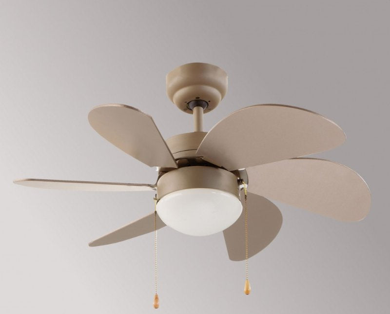 Ventilador De Techo Fm Vt-90 50w 6 Aspas 80cm 3 Velocidades