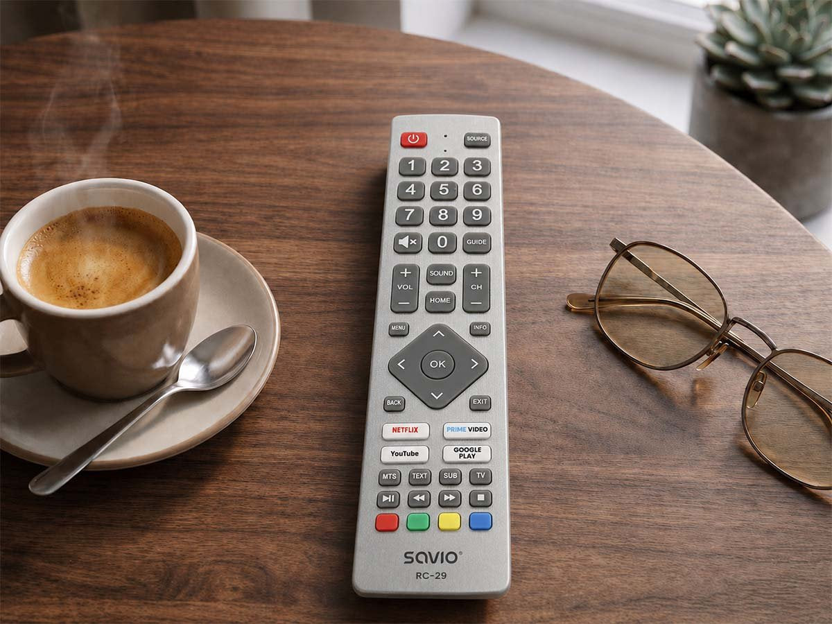 Mando A Distancia Universal Para Televisores Sharp Savio Rc-29
