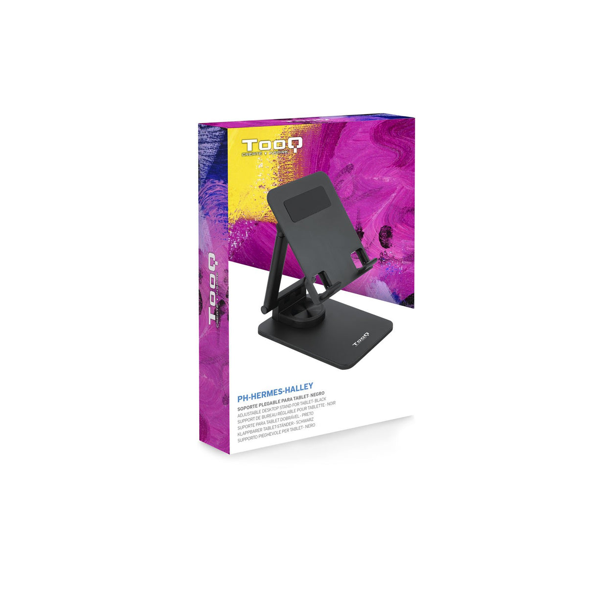 EAN 8433281014268 - TooQ Hermes Soporte pasivo Teléfono móvil/smartphone, Tablet/UMPC Negro imagen 4