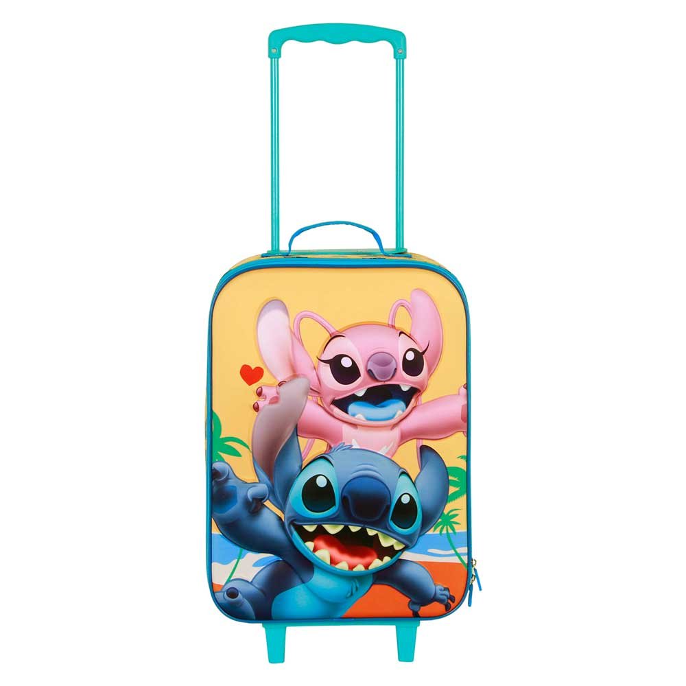 Maleta Trolley 3d Ocean Stitch Disney 52cm
