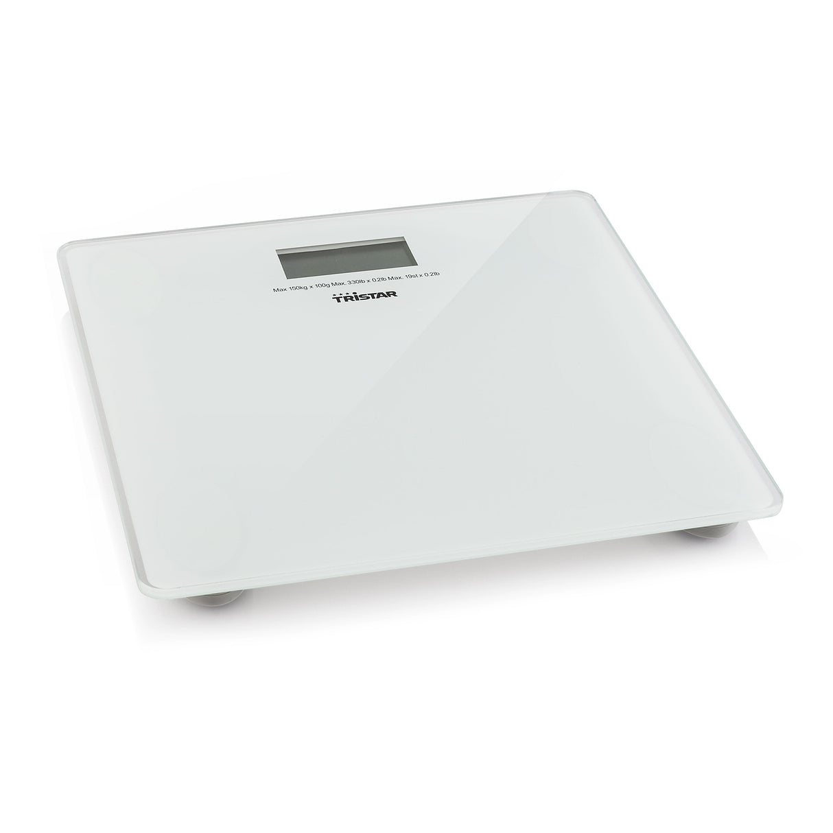 EAN 8713016024190 - Tristar WG-2419 báscula de baño Plaza Transparente, Blanco Báscula personal electrónica imagen 5