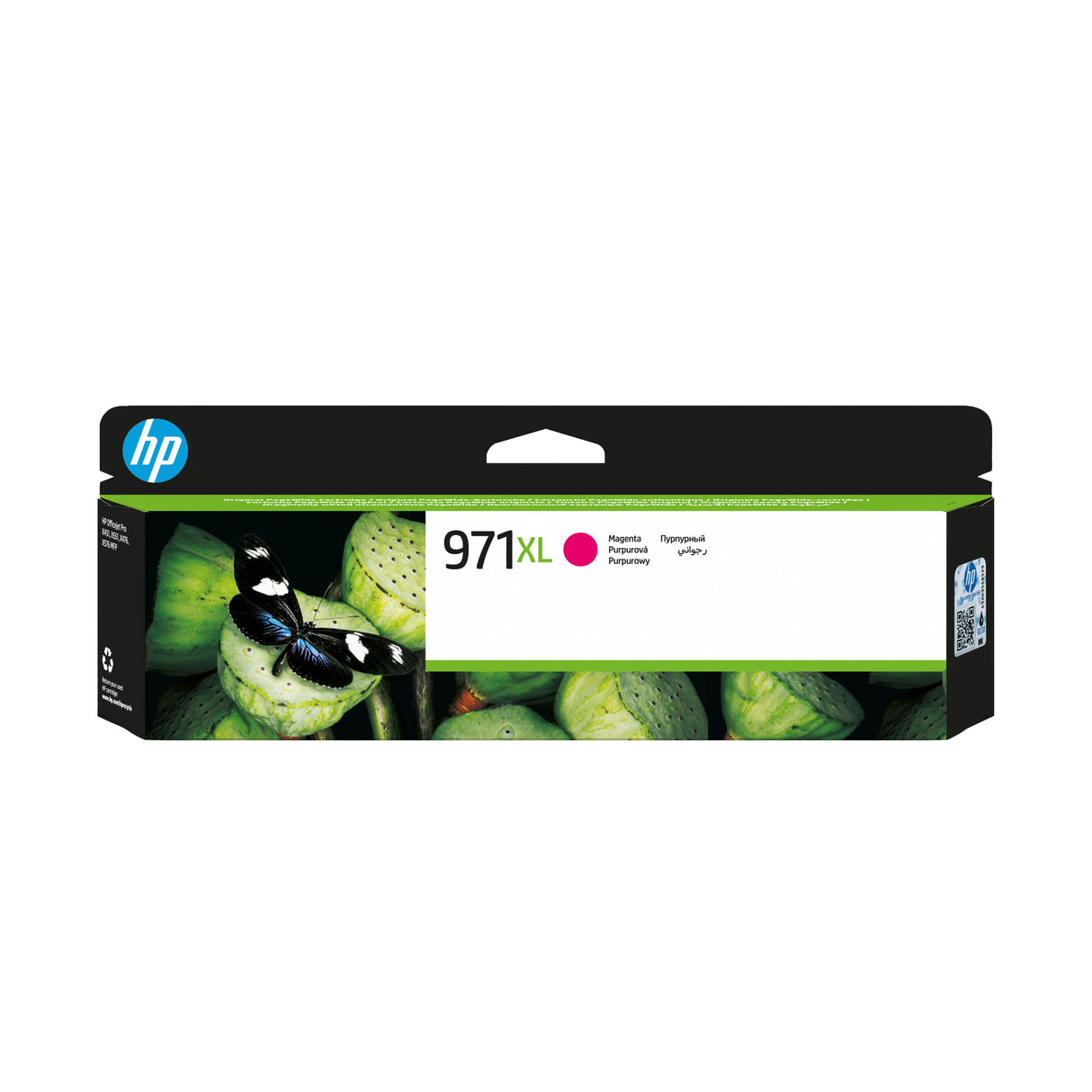 EAN 0193808066900 - HP 971XL High Yield Magenta Original Ink Cartridge cartucho de tinta 1 pieza(s) Alto rendimiento (XL) imagen 1