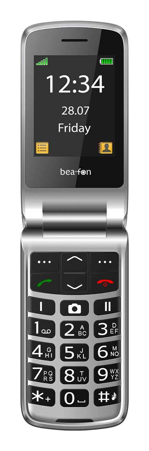 Movil Bea-Fon Sl645plus Lte Schwarz-Silber