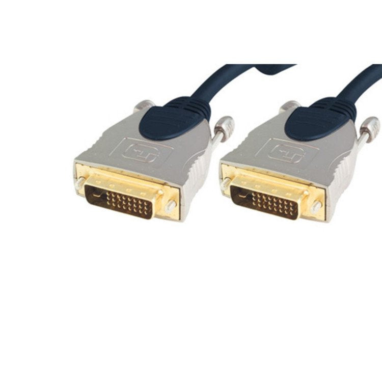 EAN 4017538073075 - shiverpeaks SP77443 cable DVI 3 m Azul, Cromo imagen 1