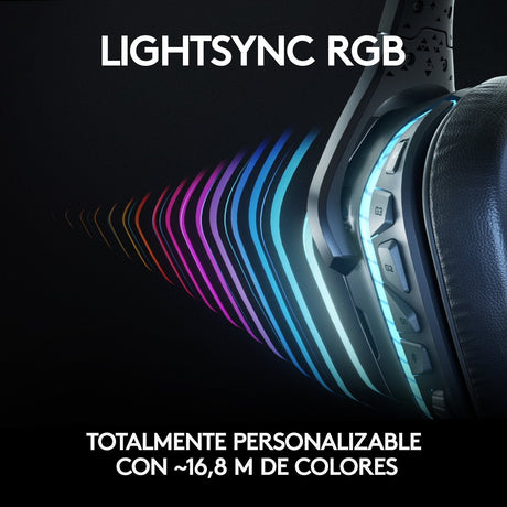 EAN 5099206081918 - Logitech G 981-000744 auricular y casco Auriculares Inalámbrico Diadema Juego Negro, Azul imagen 16